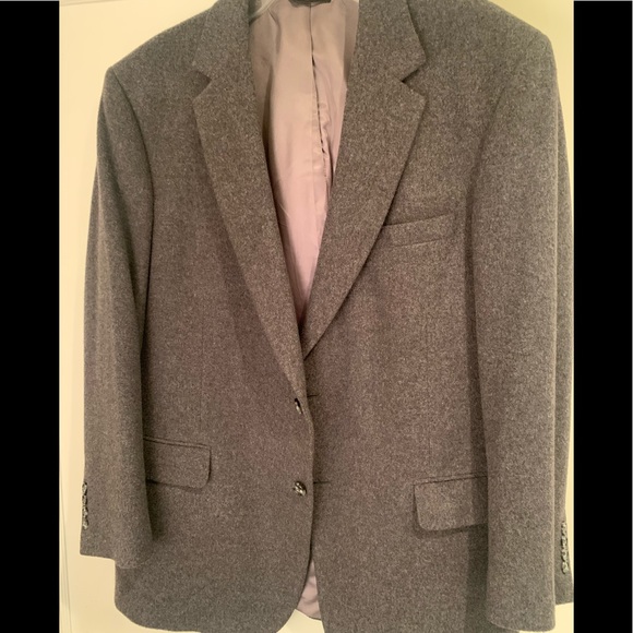 Jos. A. Bank Other - Jos A Bank 100% camel hair grey men’s jacket 44R